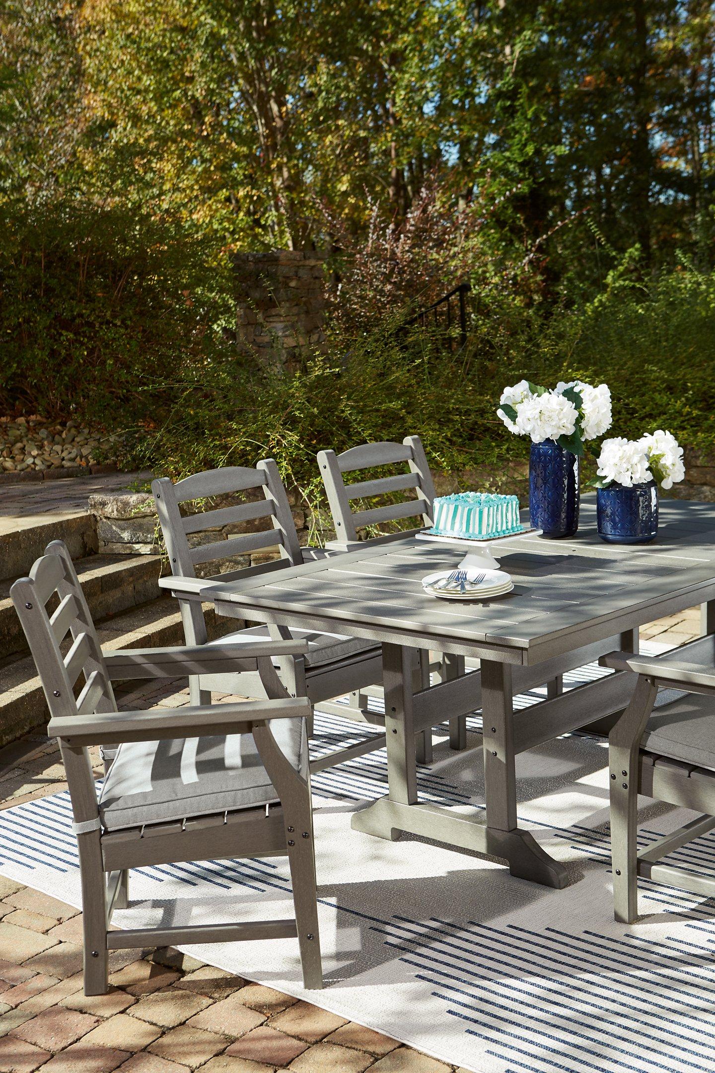 Visola Outdoor Dining Set - Romeo & Juliet Furniture (Warren,MI)