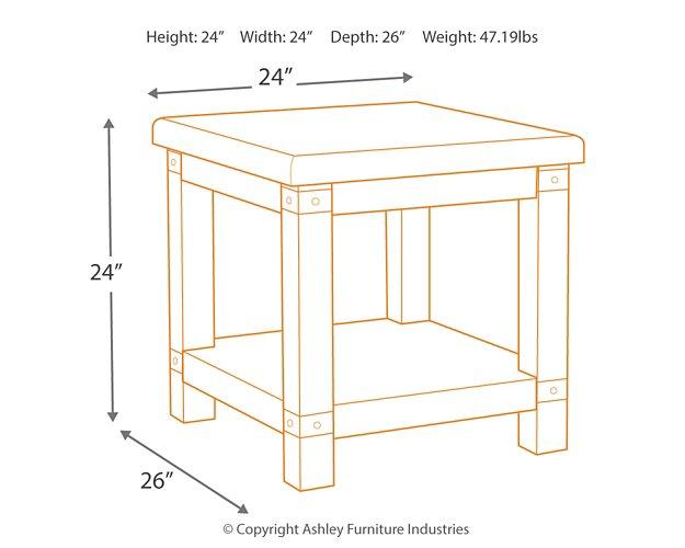 Carynhurst Occasional Table Set - Romeo & Juliet Furniture (Warren,MI)