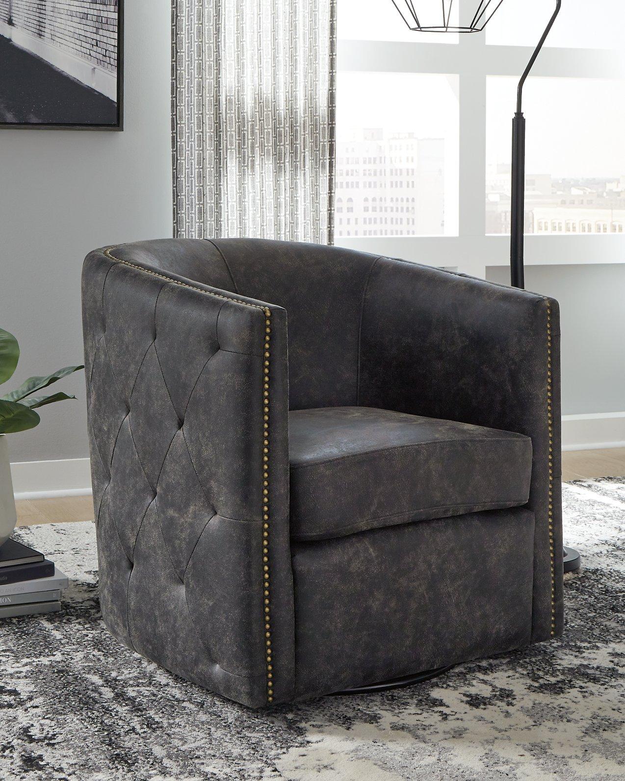 Brentlow Swivel Accent Chair - Romeo & Juliet Furniture (Warren,MI)
