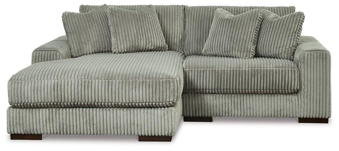 Lindyn Sectional with Chaise - Romeo & Juliet Furniture (Warren,MI)
