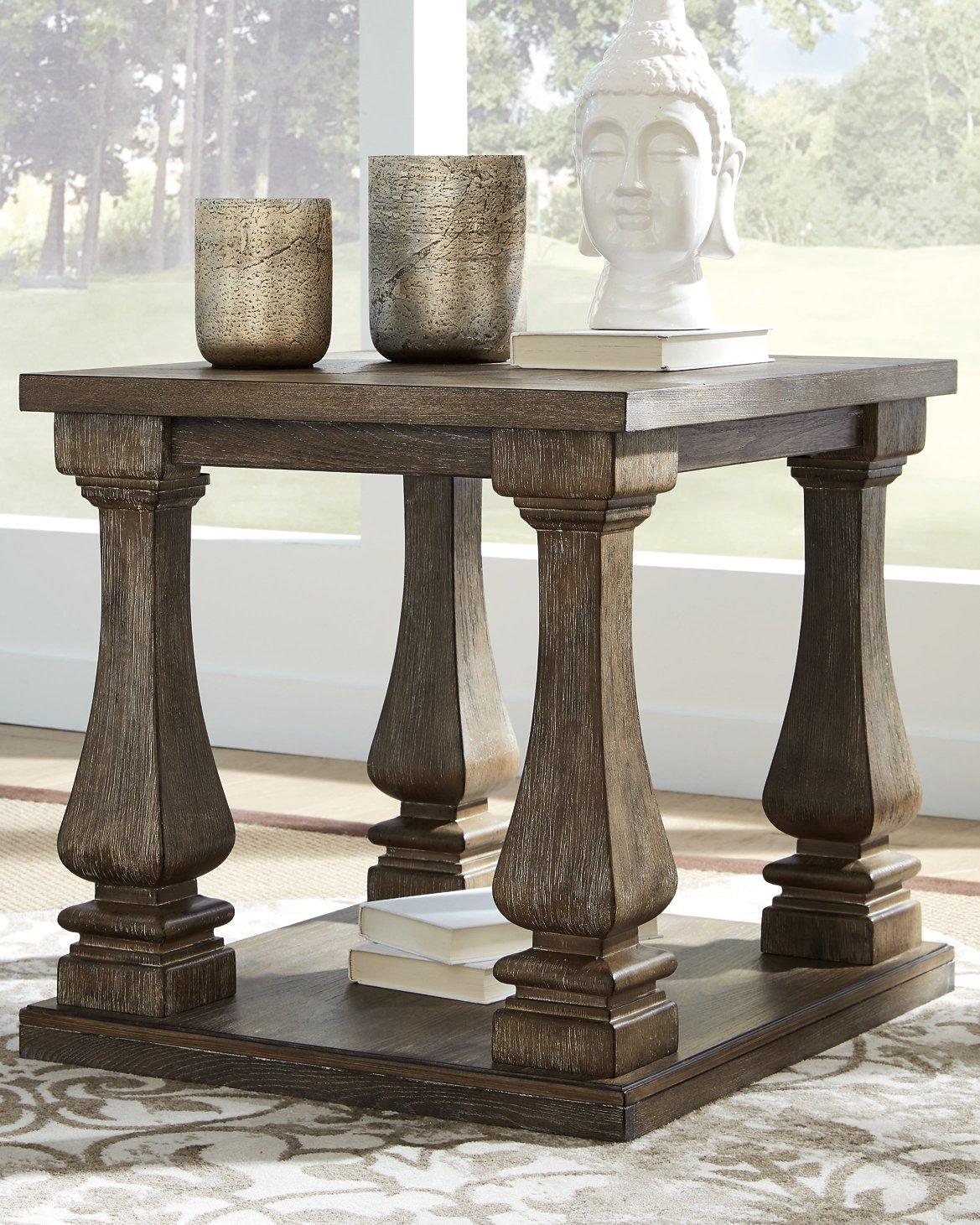 Johnelle End Table - Romeo & Juliet Furniture (Warren,MI)
