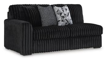 Midnight-Madness Sectional with Chaise - Romeo & Juliet Furniture (Warren,MI)