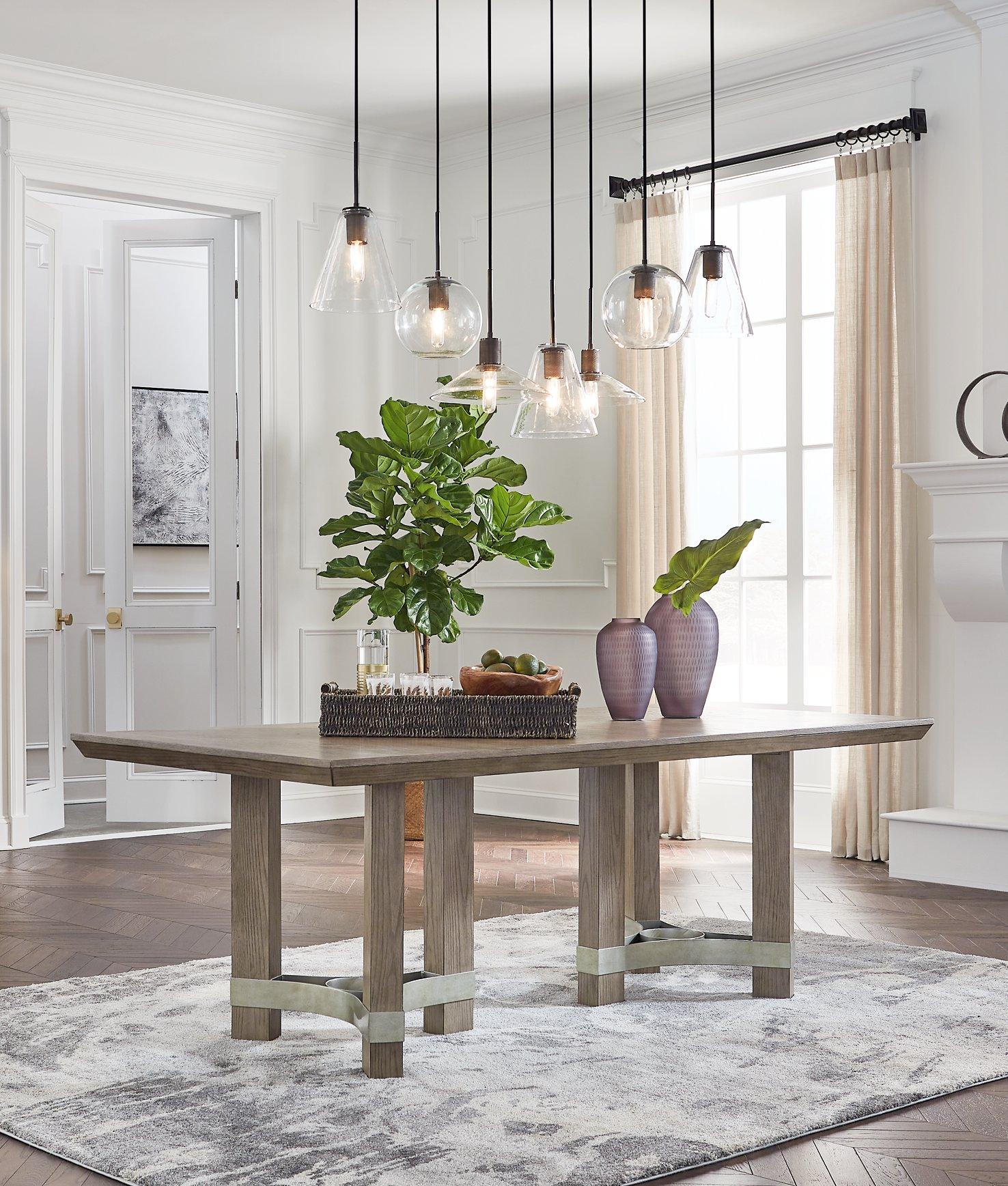 Chrestner Dining Table - Romeo & Juliet Furniture (Warren,MI)