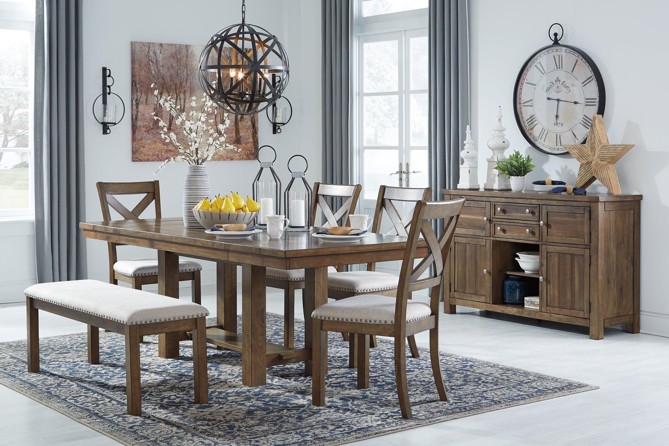 Moriville Dining Room Set - Romeo & Juliet Furniture (Warren,MI)
