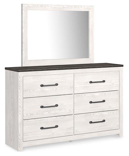 Gerridan Dresser and Mirror - Romeo & Juliet Furniture (Warren,MI)