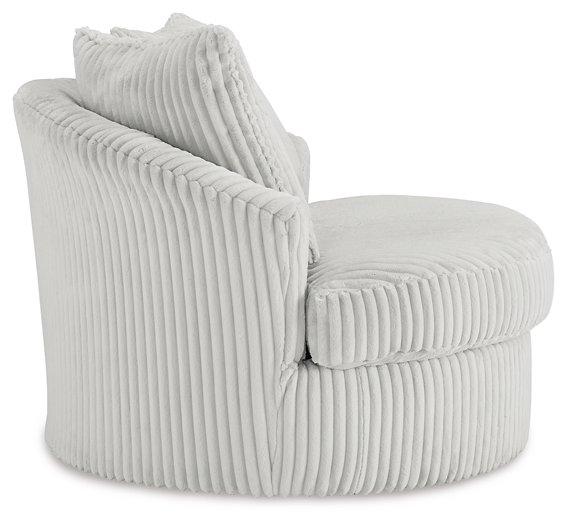 Gramwell Swivel Accent Chair - Romeo & Juliet Furniture (Warren,MI)