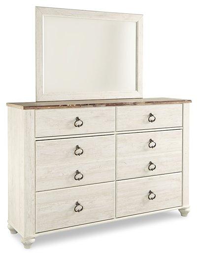 Willowton Bedroom Set - Romeo & Juliet Furniture (Warren,MI)