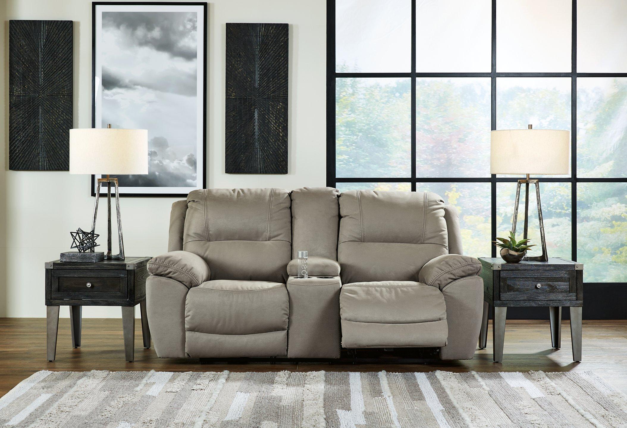 Next-Gen Gaucho Reclining Loveseat with Console - Romeo & Juliet Furniture (Warren,MI)