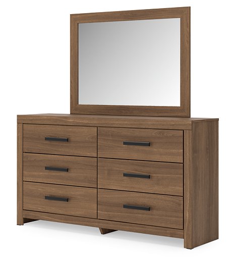 Broachmyn Dresser and Mirror - Romeo & Juliet Furniture (Warren,MI)