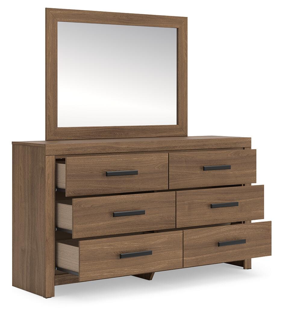 Broachmyn Dresser and Mirror - Romeo & Juliet Furniture (Warren,MI)