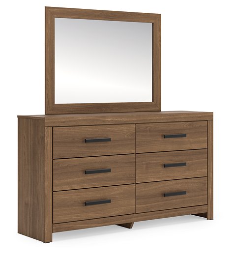Broachmyn Dresser and Mirror - Romeo & Juliet Furniture (Warren,MI)