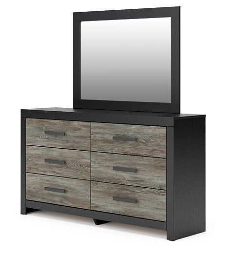 Broachmyn Dresser and Mirror - Romeo & Juliet Furniture (Warren,MI)