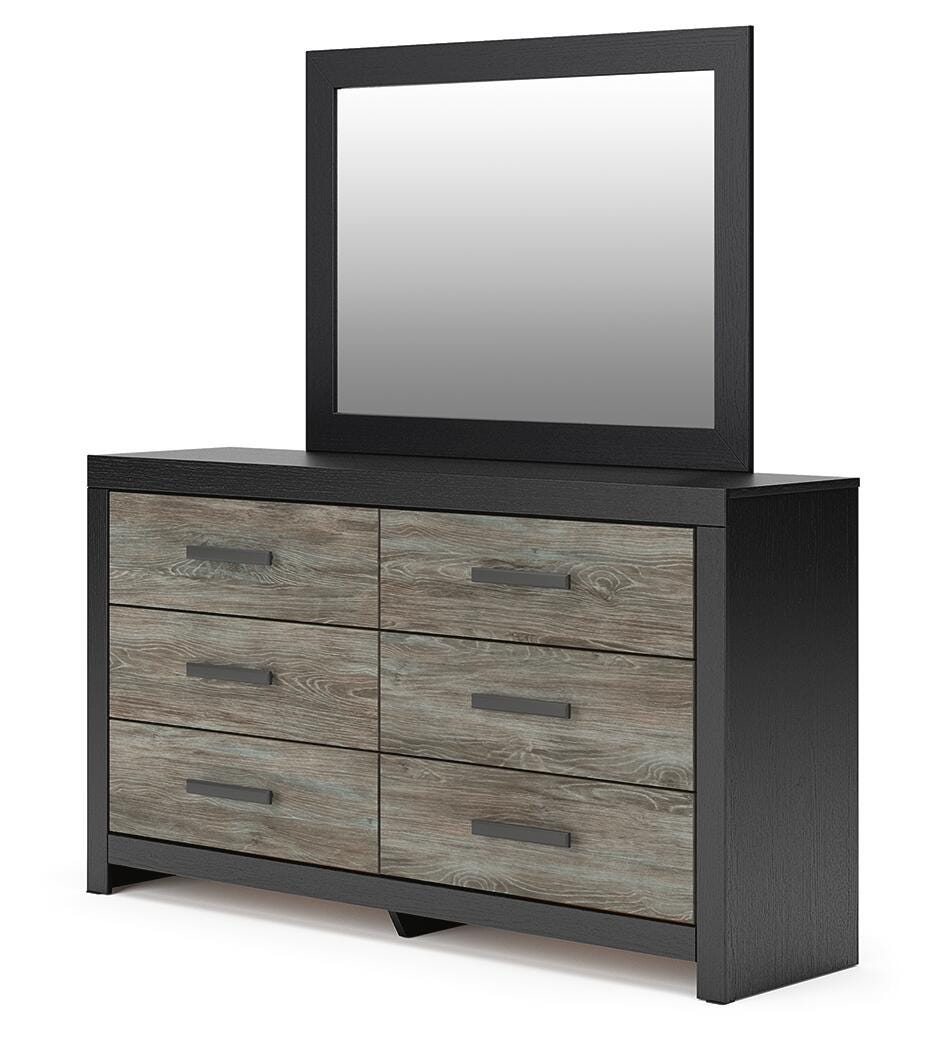 Broachmyn Dresser and Mirror - Romeo & Juliet Furniture (Warren,MI)