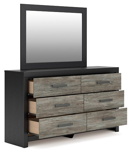 Broachmyn Dresser and Mirror - Romeo & Juliet Furniture (Warren,MI)