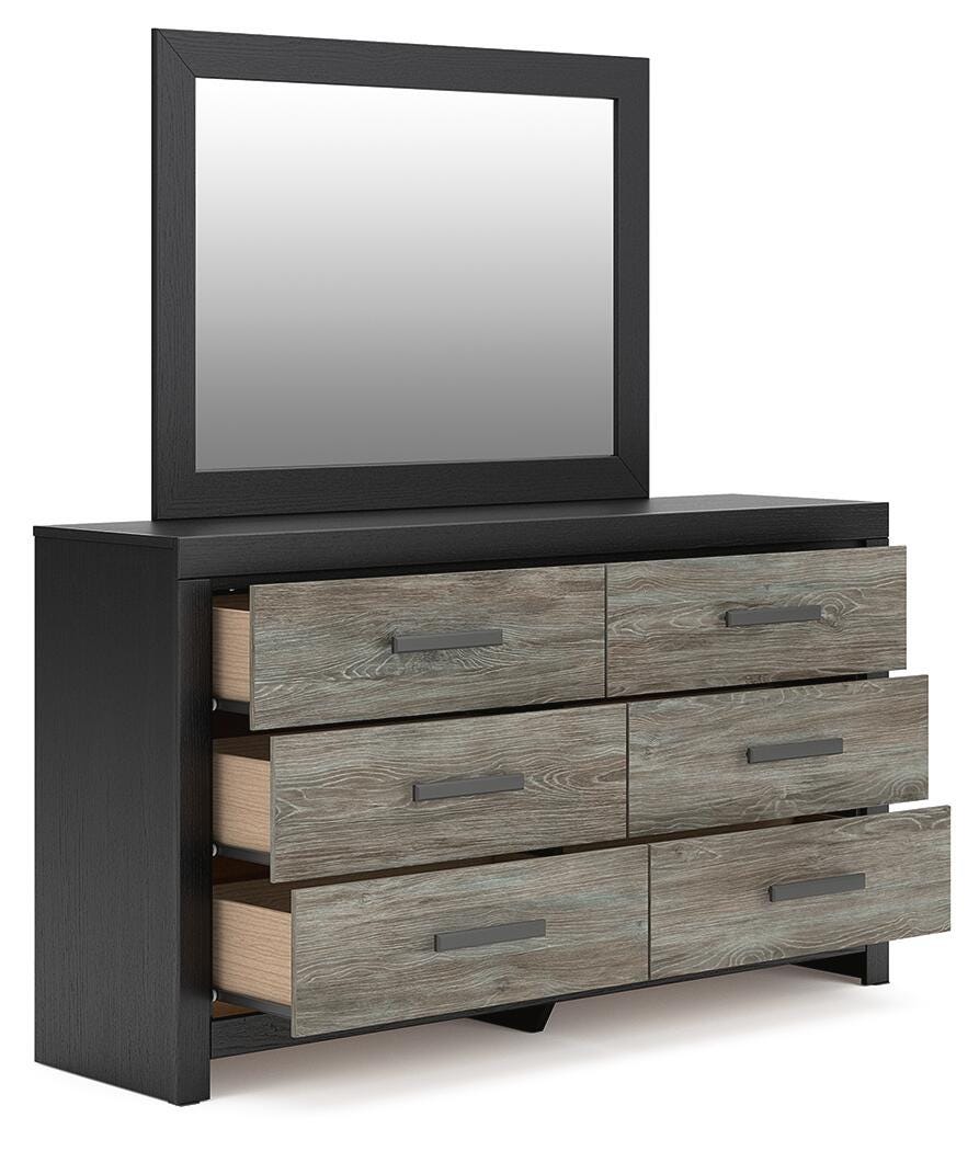 Broachmyn Dresser and Mirror - Romeo & Juliet Furniture (Warren,MI)