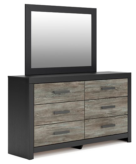 Broachmyn Dresser and Mirror - Romeo & Juliet Furniture (Warren,MI)