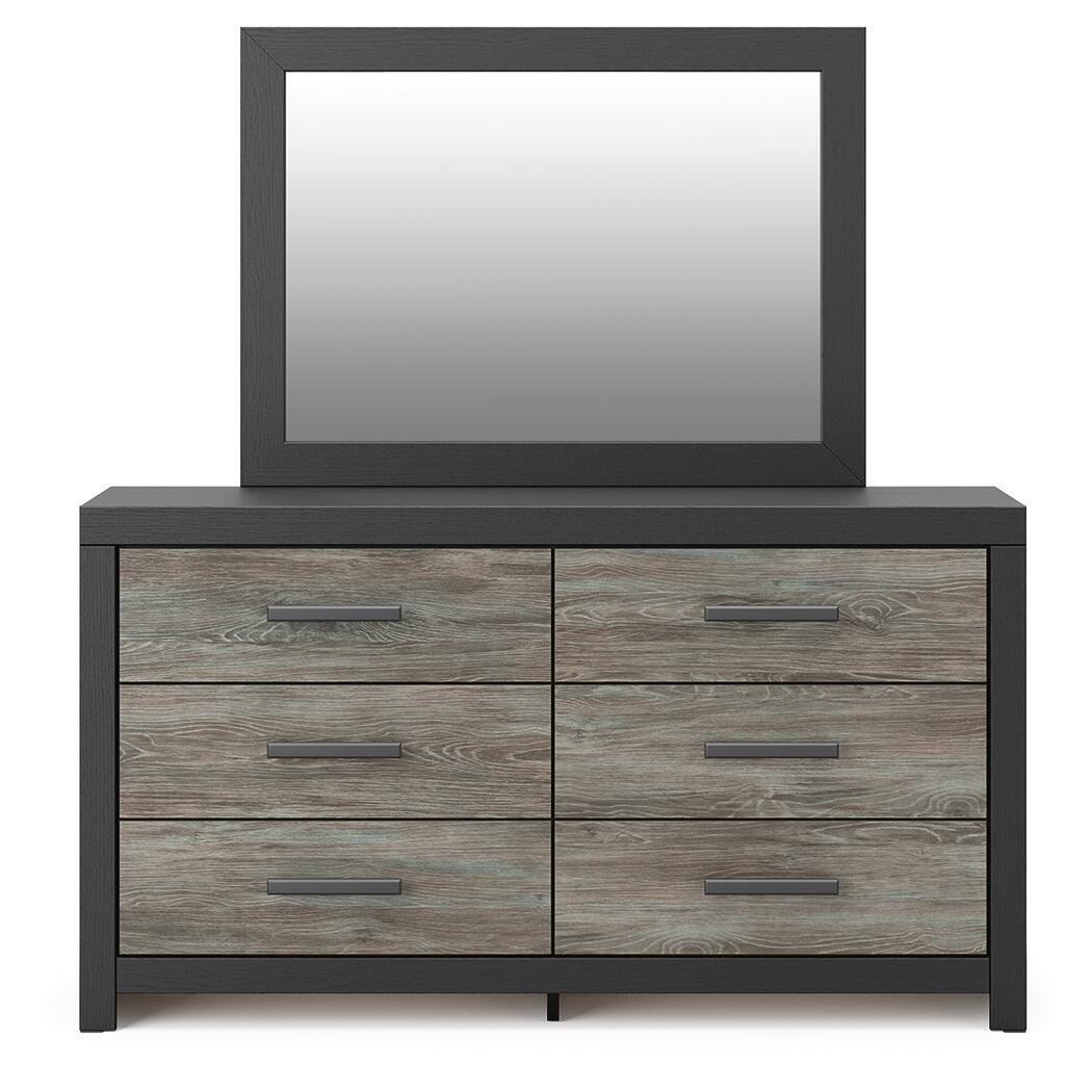 Broachmyn Dresser and Mirror - Romeo & Juliet Furniture (Warren,MI)