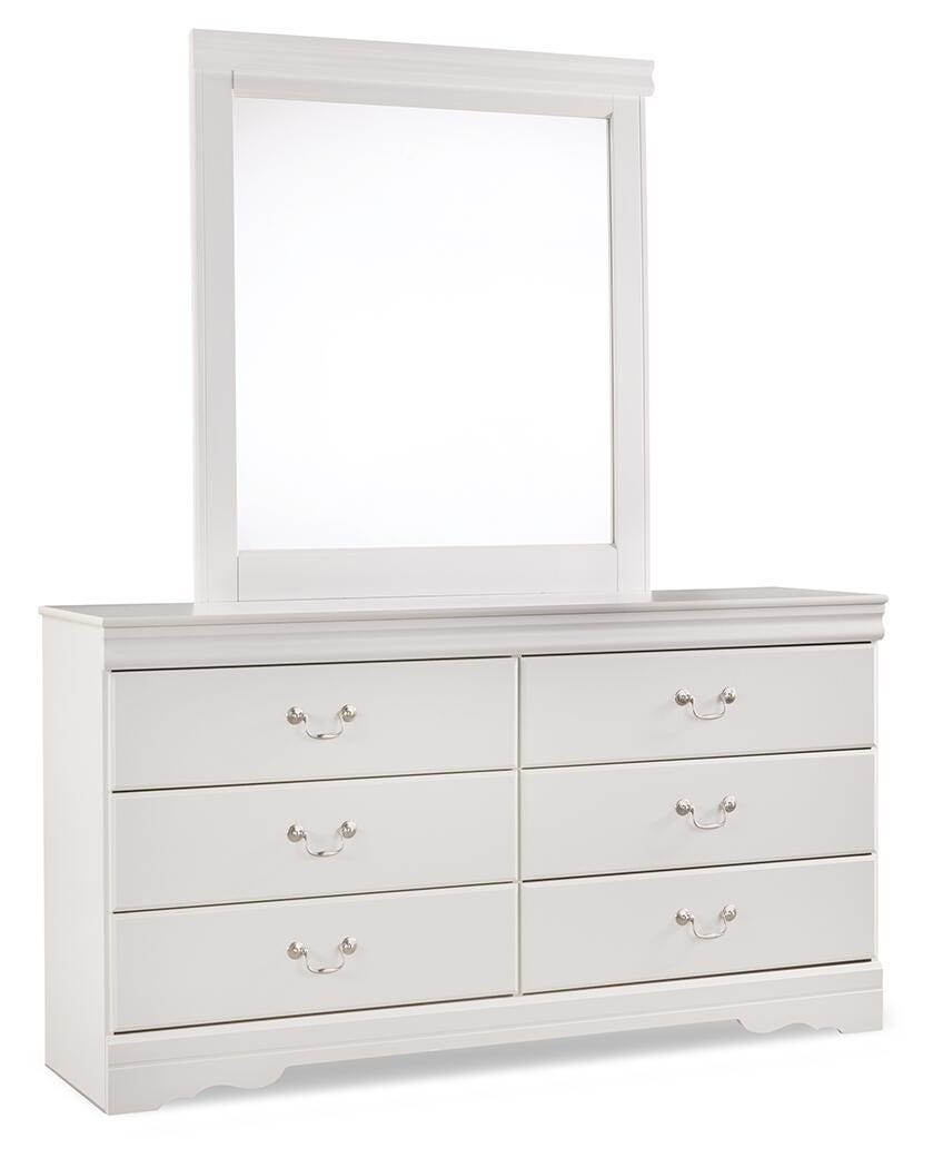 Anarasia Dresser and Mirror - Romeo & Juliet Furniture (Warren,MI)