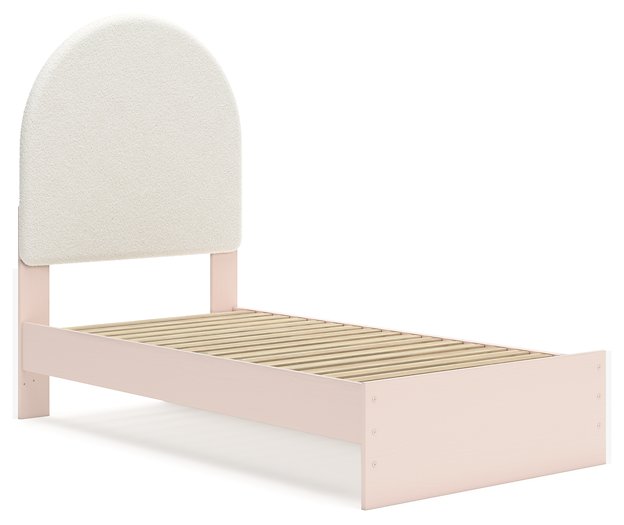 Wistenpine Upholstered Bed with Storage - Romeo & Juliet Furniture (Warren,MI)