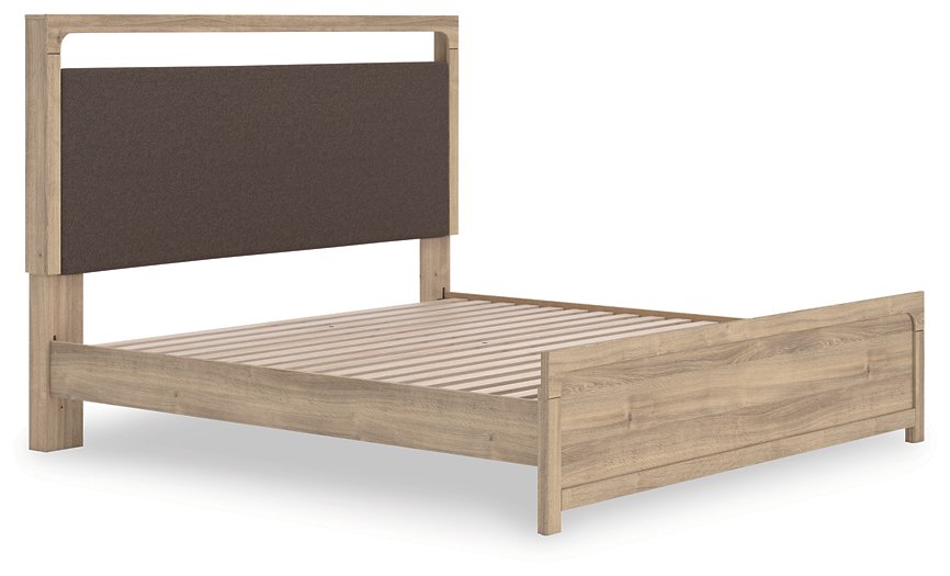 Kinlanni Upholstered Bed - Romeo & Juliet Furniture (Warren,MI)