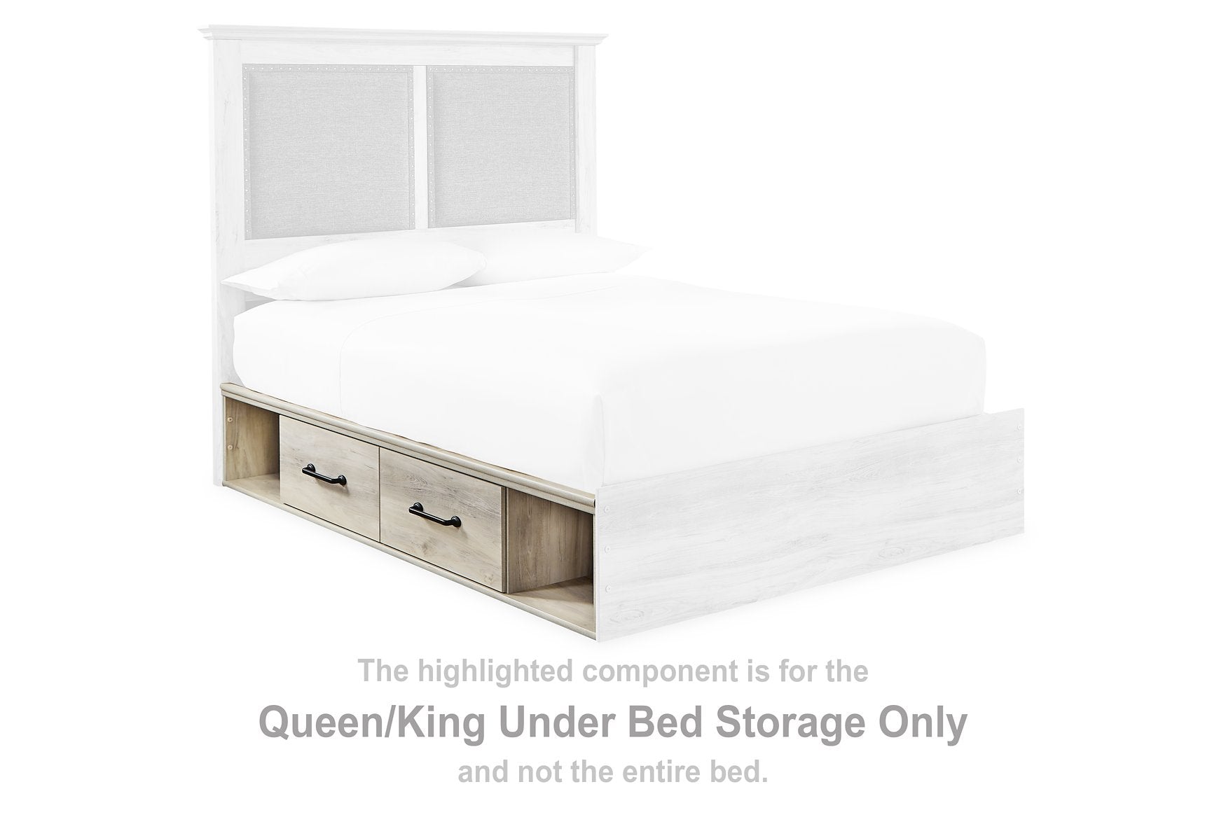 Cambeck Bed with 4 Storage Drawers - Romeo & Juliet Furniture (Warren,MI)