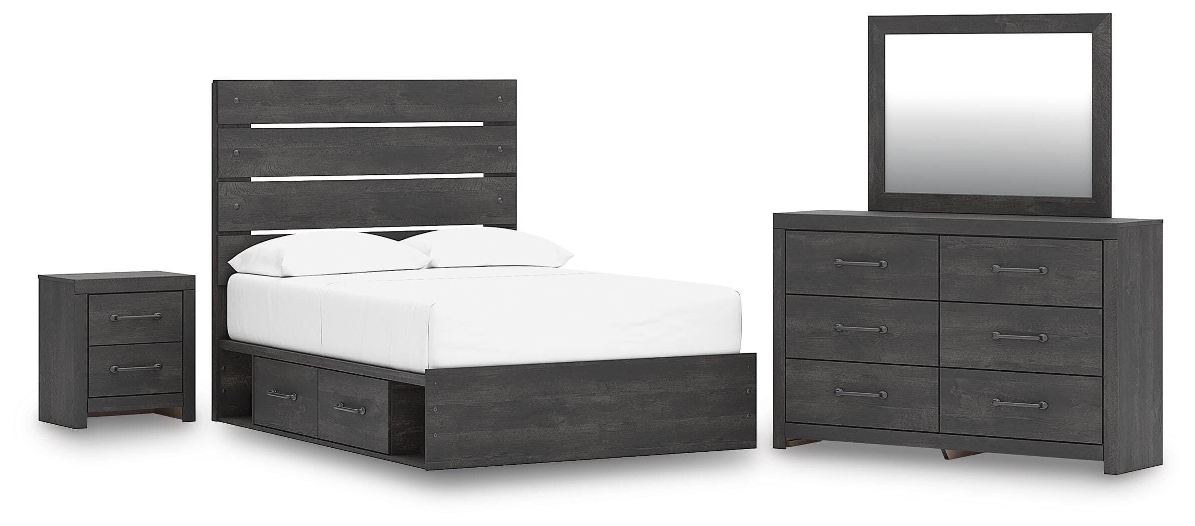 Hollivern Bedroom Set - Romeo & Juliet Furniture (Warren,MI)