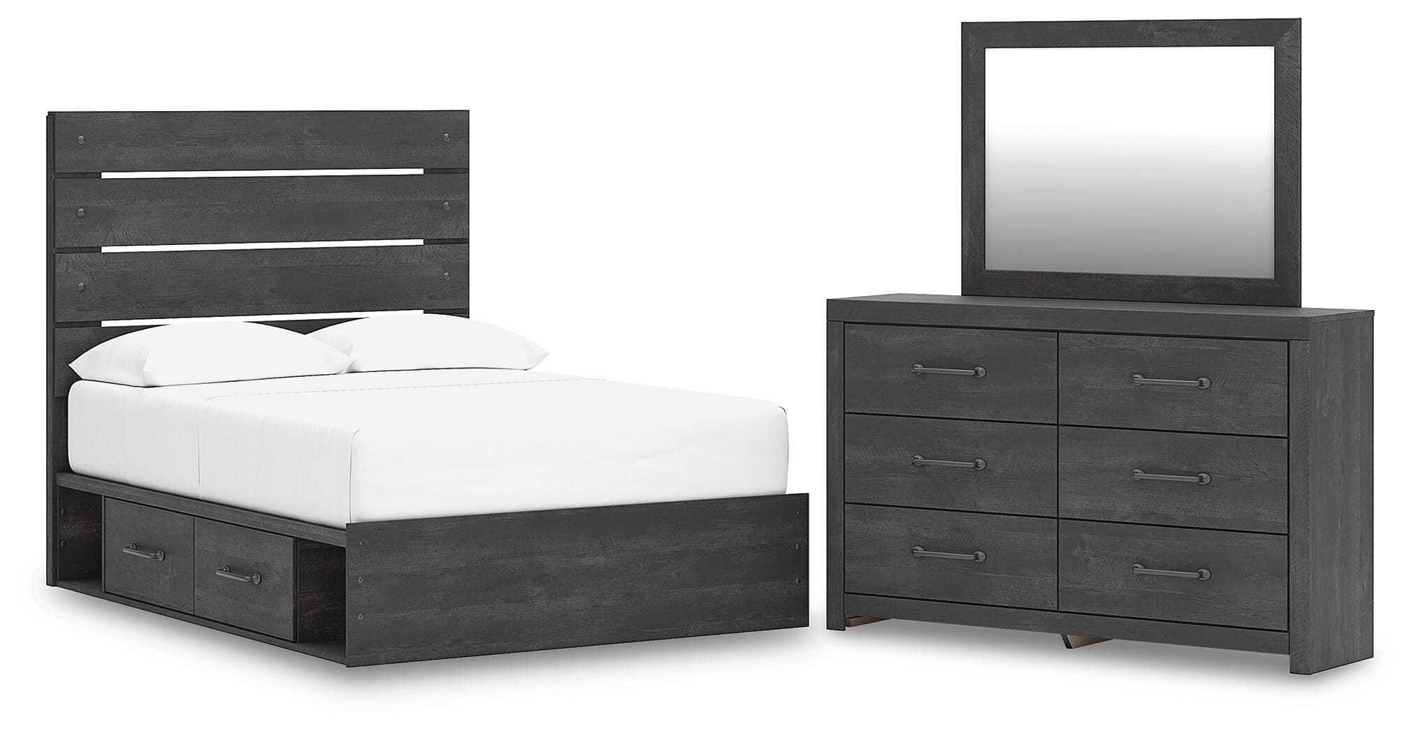 Hollivern Bedroom Set - Romeo & Juliet Furniture (Warren,MI)