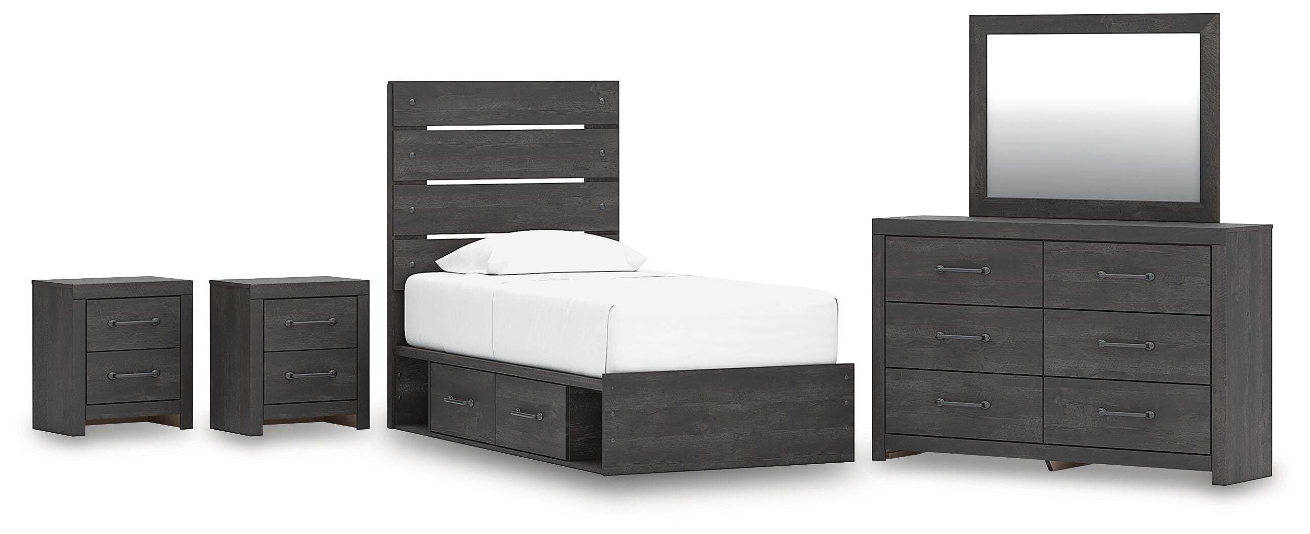 Hollivern Bedroom Set - Romeo & Juliet Furniture (Warren,MI)