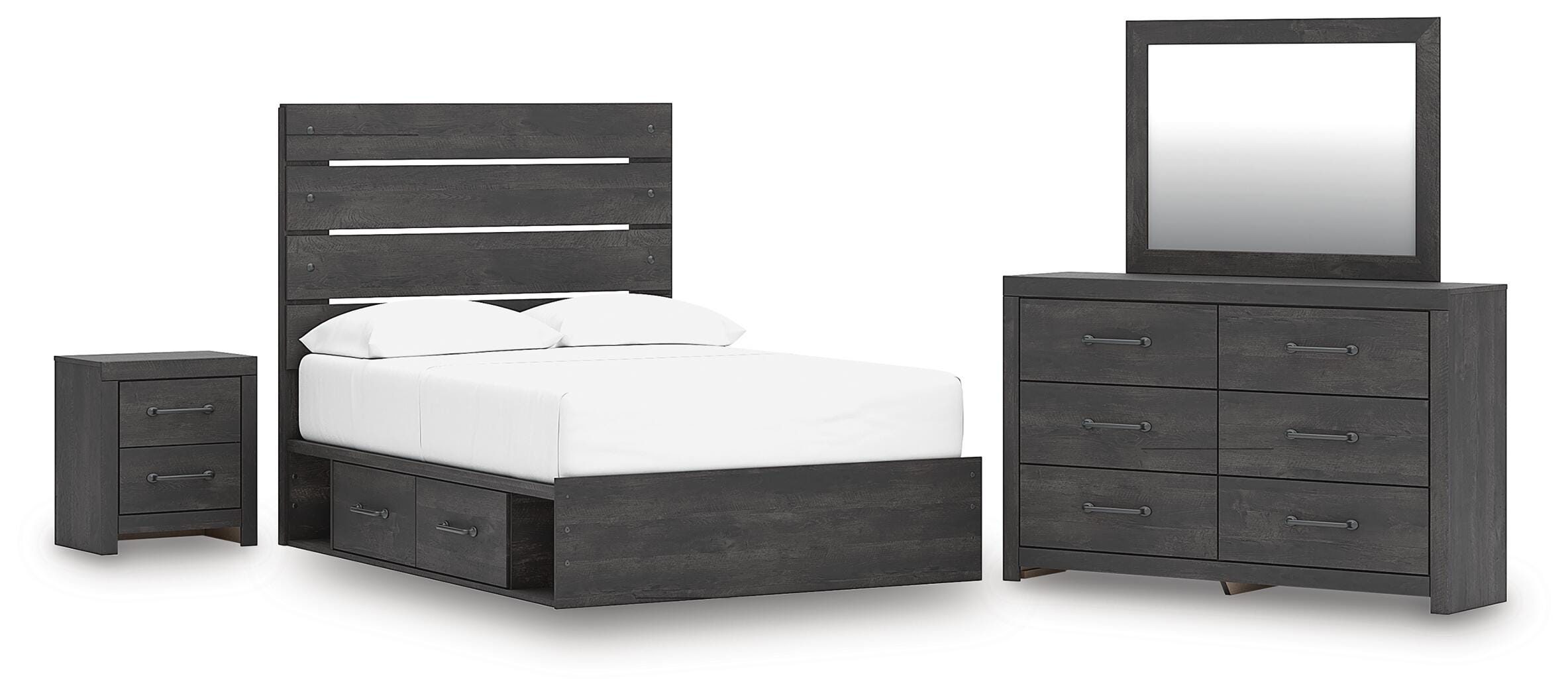 Hollivern Bedroom Set - Romeo & Juliet Furniture (Warren,MI)