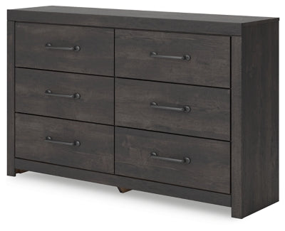 Hollivern Dresser and Mirror - Romeo & Juliet Furniture (Warren,MI)