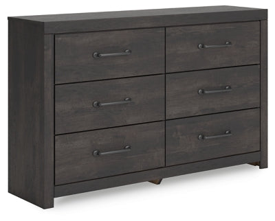 Hollivern Dresser and Mirror - Romeo & Juliet Furniture (Warren,MI)