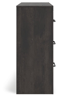 Hollivern Dresser and Mirror - Romeo & Juliet Furniture (Warren,MI)