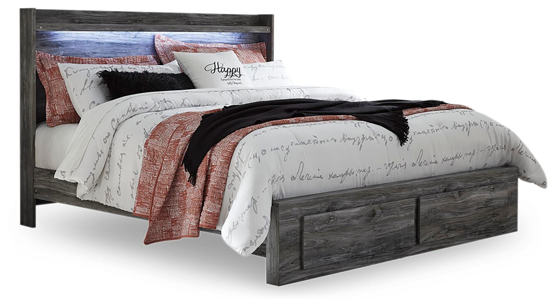 Baystorm Storage Bed - Romeo & Juliet Furniture (Warren,MI)