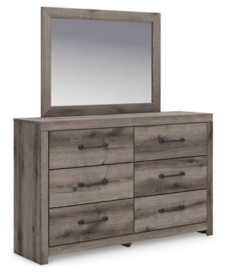 Graystorm Dresser and Mirror - Romeo & Juliet Furniture (Warren,MI)
