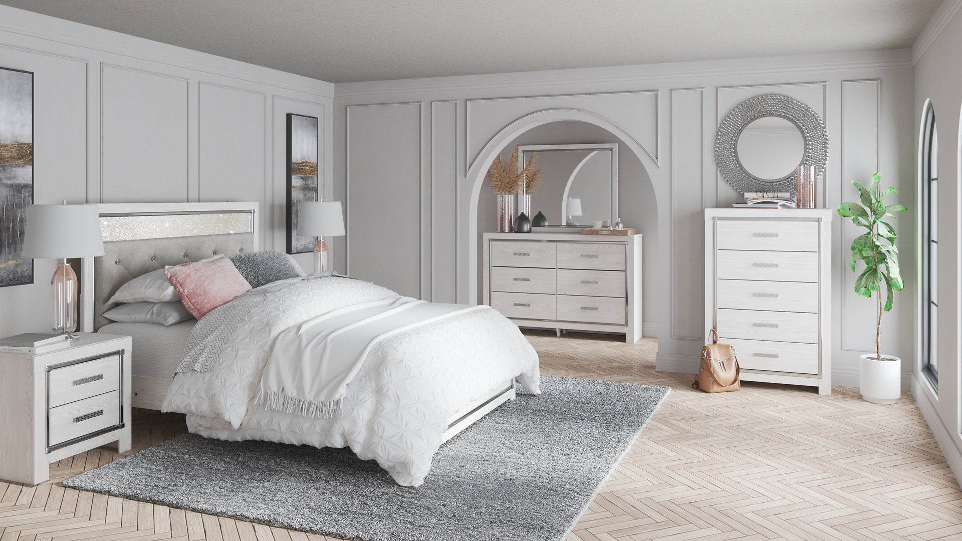 Altyra Bedroom Set - Romeo & Juliet Furniture (Warren,MI)