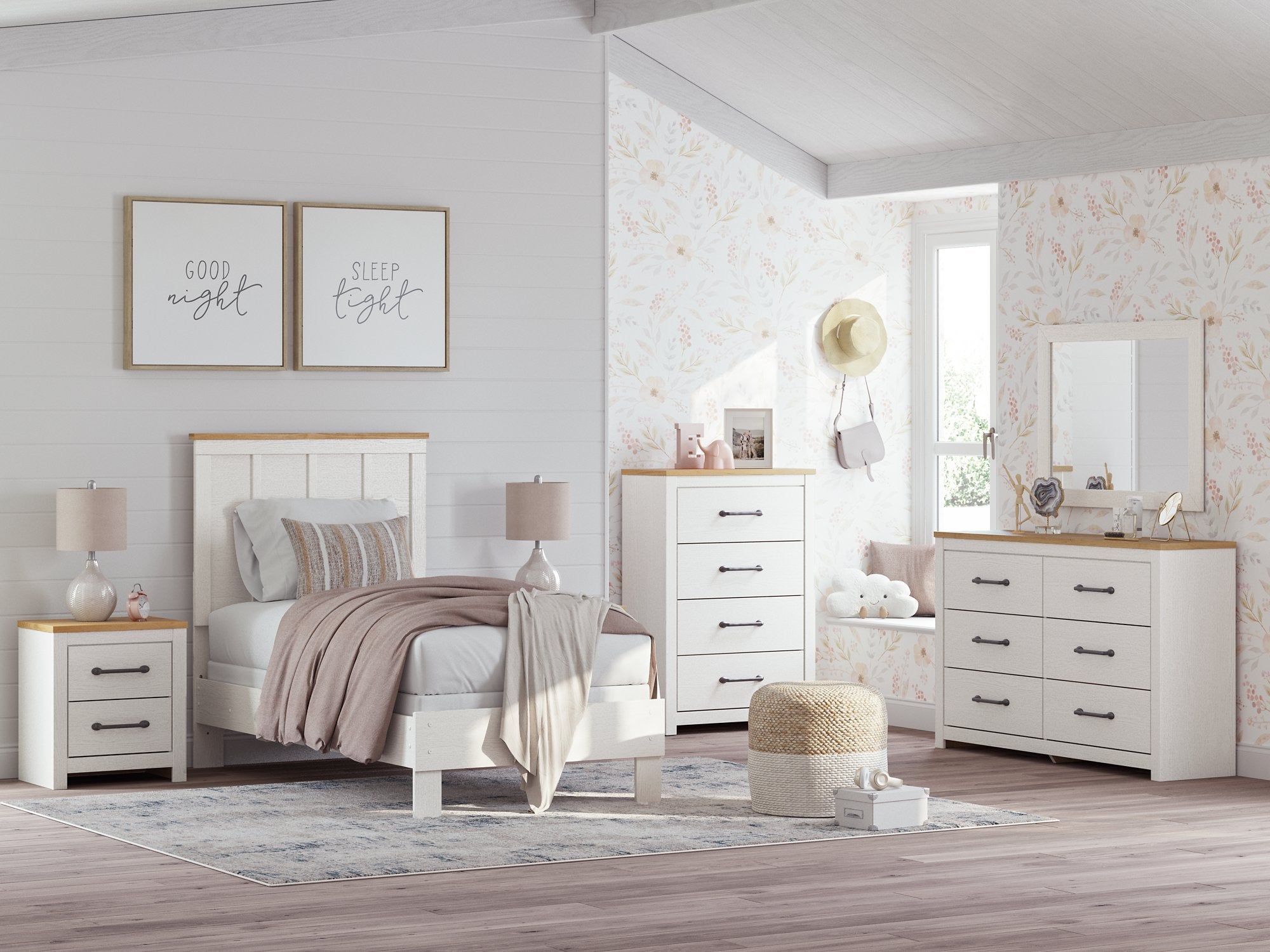 Linnocreek Bed - Romeo & Juliet Furniture (Warren,MI)