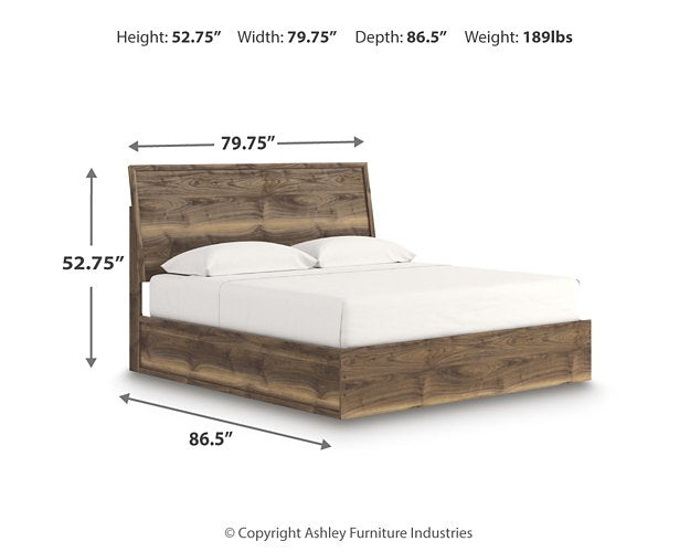 Chirason Bed - Romeo & Juliet Furniture (Warren,MI)