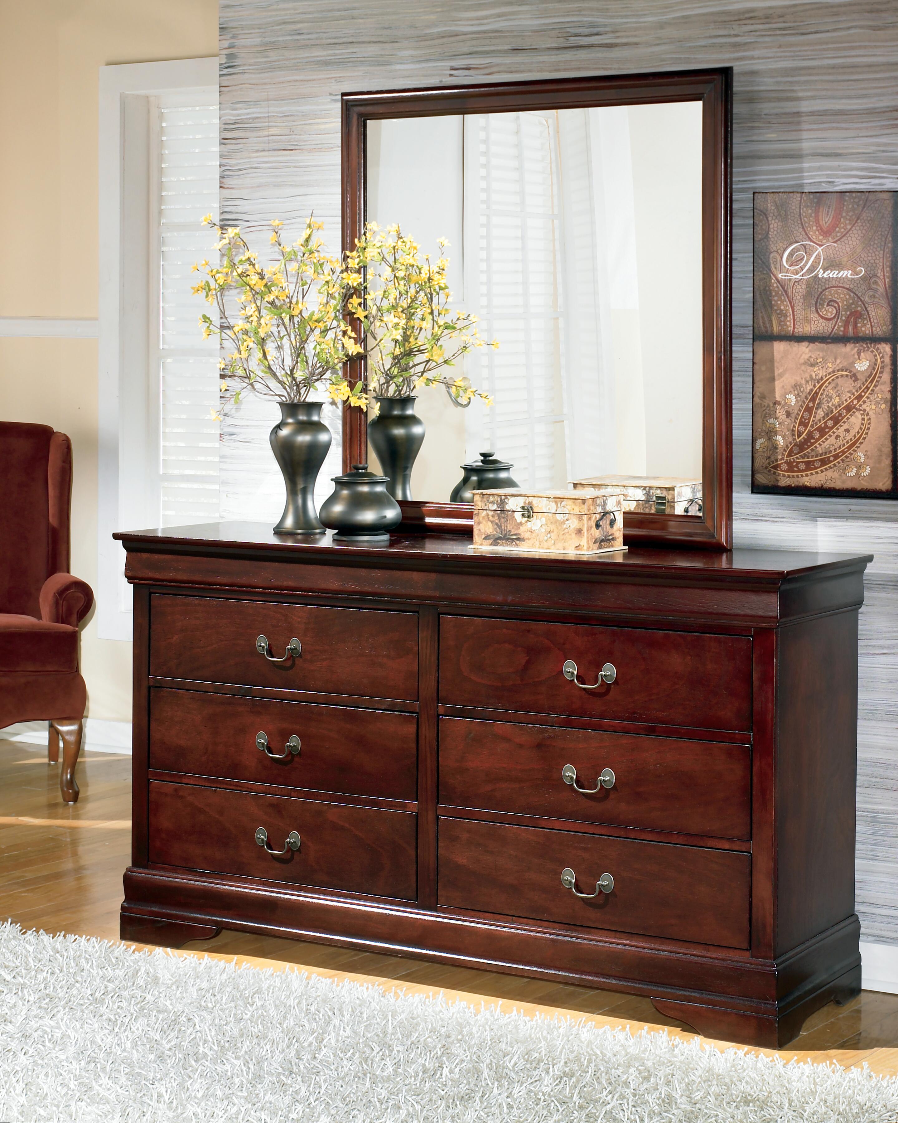 Alisdair Dresser and Mirror - Romeo & Juliet Furniture (Warren,MI)