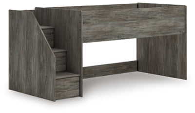 Frandern Loft Bed - Romeo & Juliet Furniture (Warren,MI)