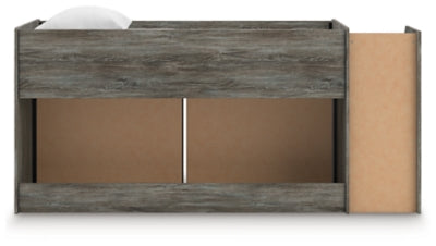 Frandern Loft Bed with Drawer Storage - Romeo & Juliet Furniture (Warren,MI)