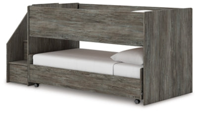Frandern Loft Bed - Romeo & Juliet Furniture (Warren,MI)