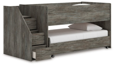 Frandern Loft Bed - Romeo & Juliet Furniture (Warren,MI)