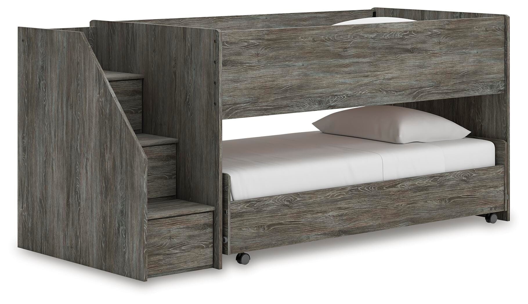 Frandern Loft Bed - Romeo & Juliet Furniture (Warren,MI)