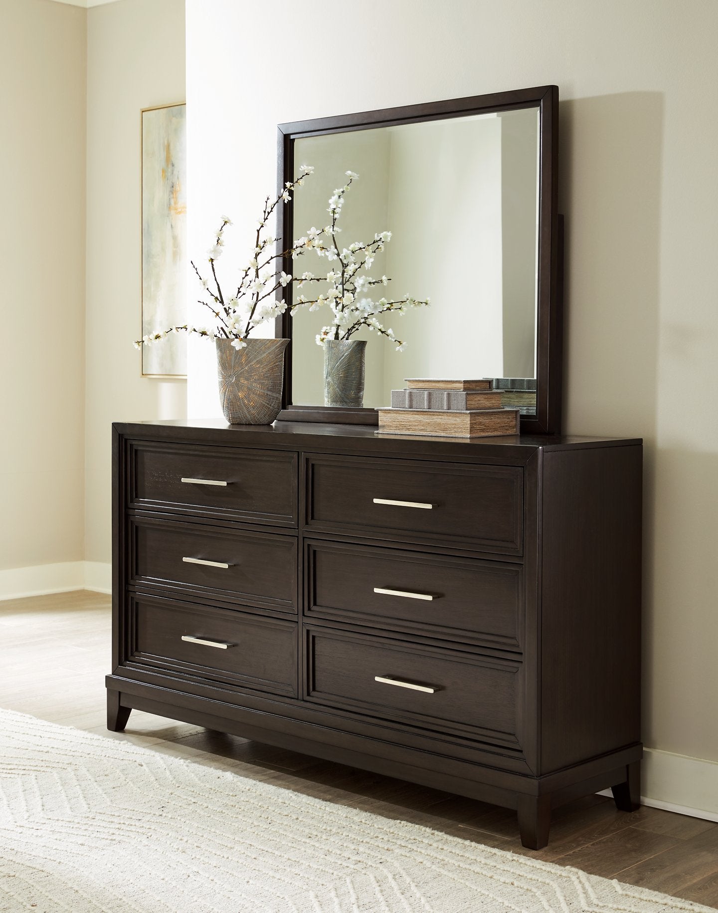 Neymorton Dresser and Mirror - Romeo & Juliet Furniture (Warren,MI)