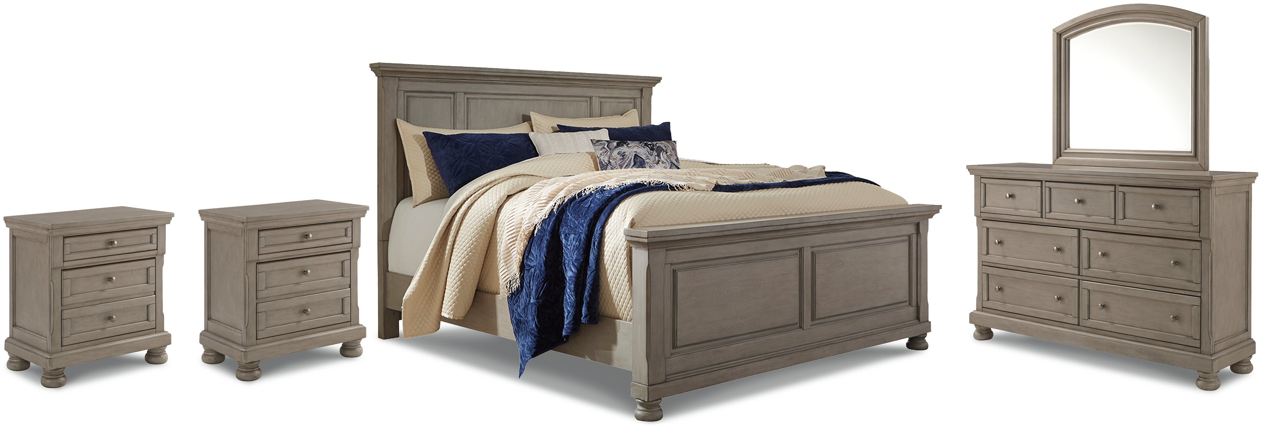 Lettner Bedroom Set - Romeo & Juliet Furniture (Warren,MI)