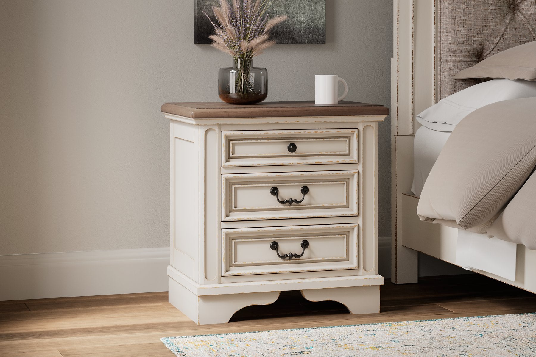 Realyn Nightstand - Romeo & Juliet Furniture (Warren,MI)