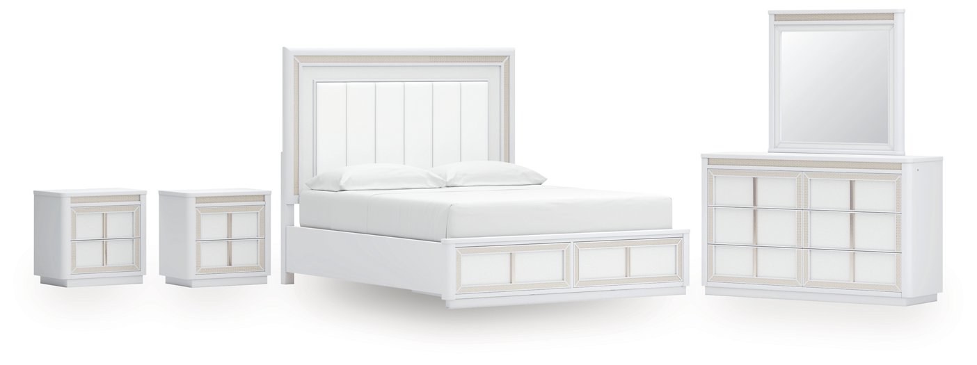 Chalanna Bedroom Set - Romeo & Juliet Furniture (Warren,MI)