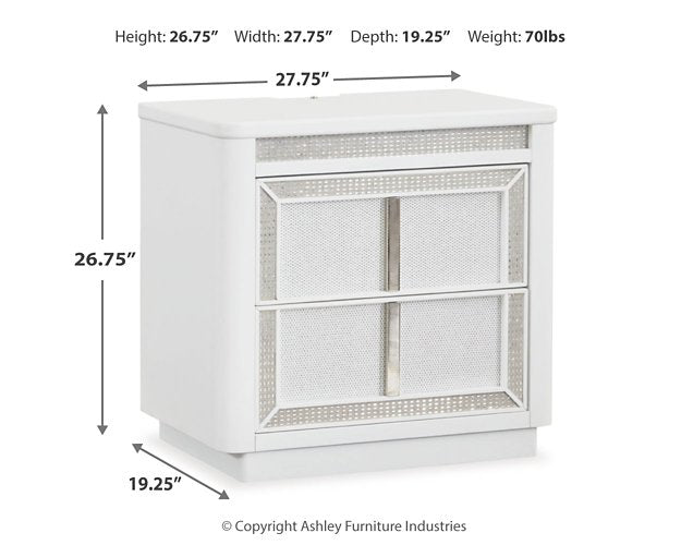 Chalanna Bedroom Set - Romeo & Juliet Furniture (Warren,MI)