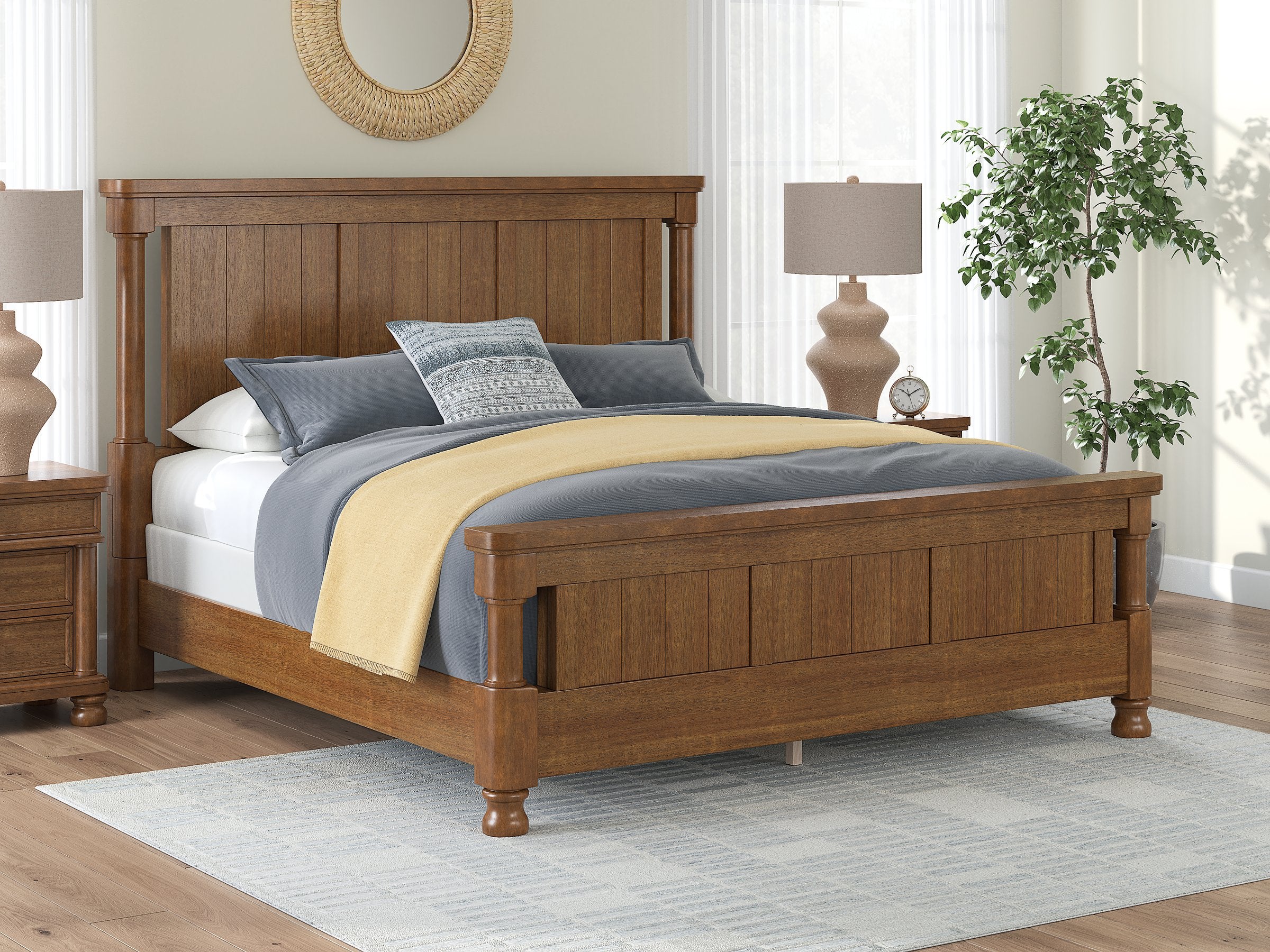 Chadworth Bed - Romeo & Juliet Furniture (Warren,MI)
