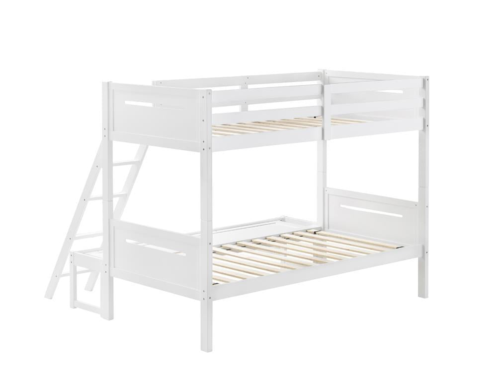 Littleton Twin Over Full Bunk Bed White